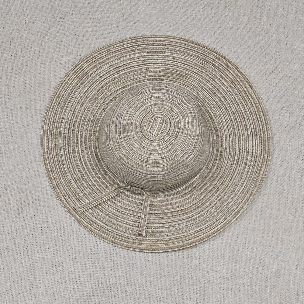 EUC O'RAGEOUS women's 3.5" brim floppy packable beige beach/ sun hat, O/S - Picture 2 of 4